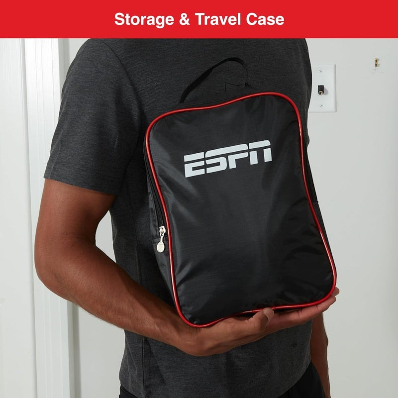 ESPN Ping Pong Set Includes 3 Ping Pong Balls, 2 Paddles, Portable Ping Pong Net and Travel Case, Table Tennis Ideal for Kids Games, Family Games, and Game Night - Image 5